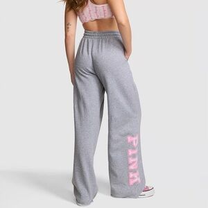LoveShackFancy x PINK wide leg pants
